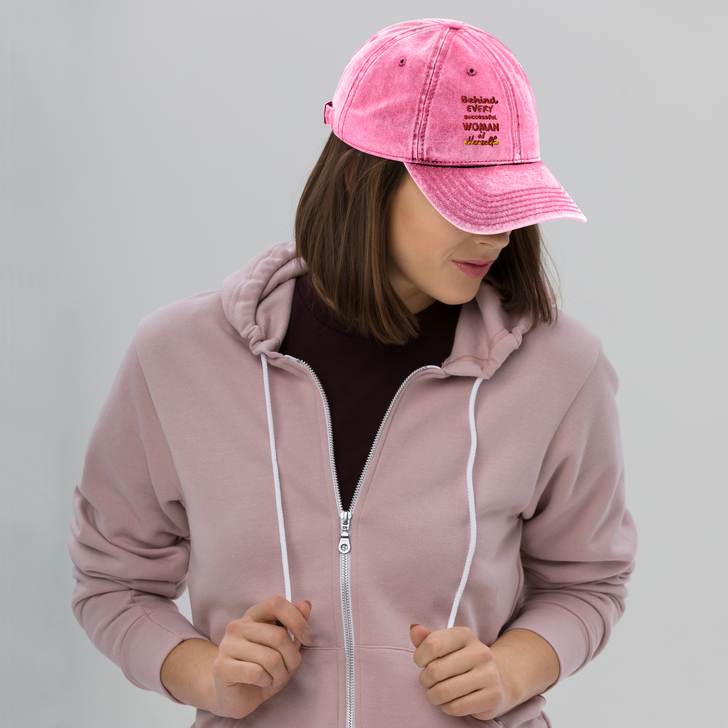 Successful Women Vintage Cotton Twill Cap