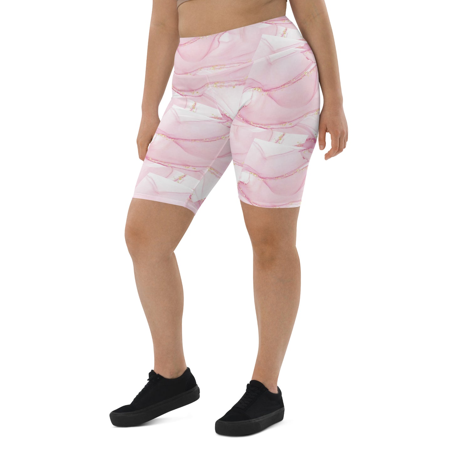 Pretty in Pink Biker Shorts