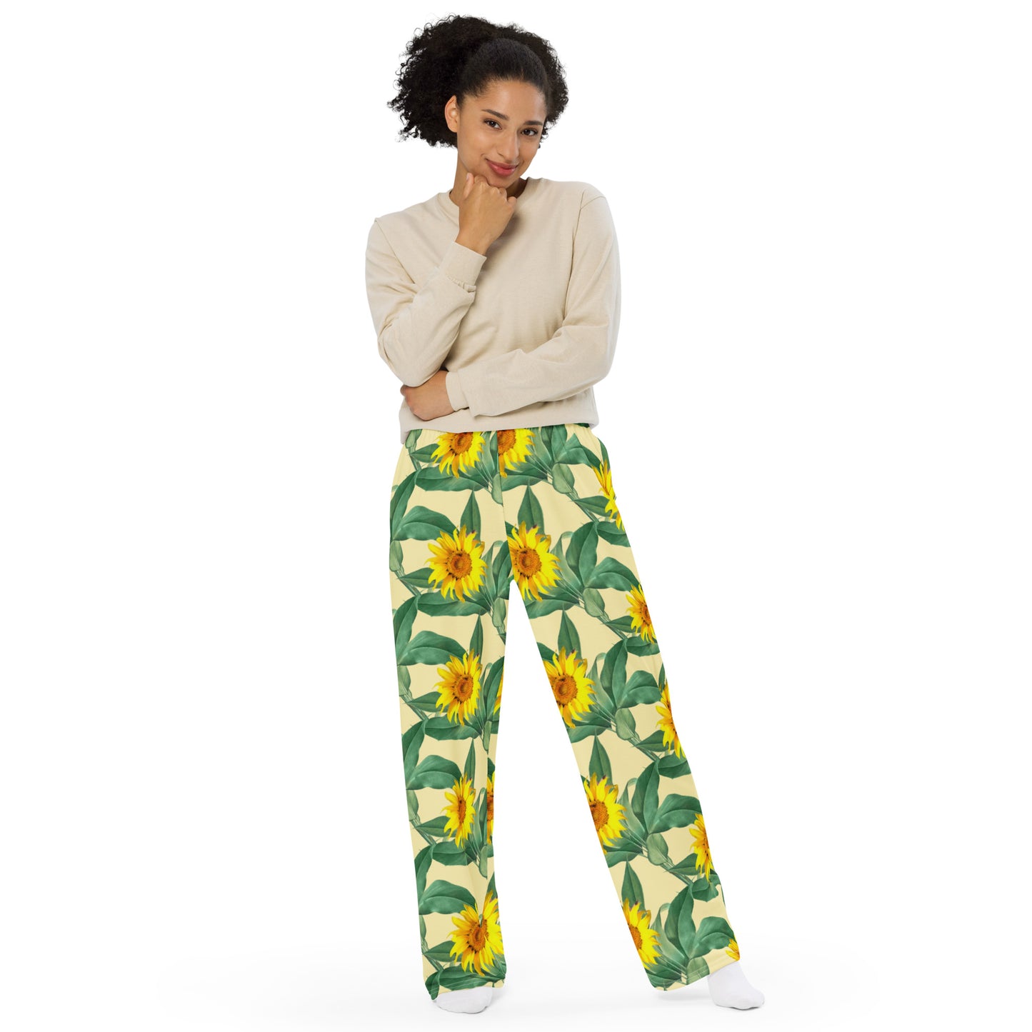 Sunflower wide-leg pants