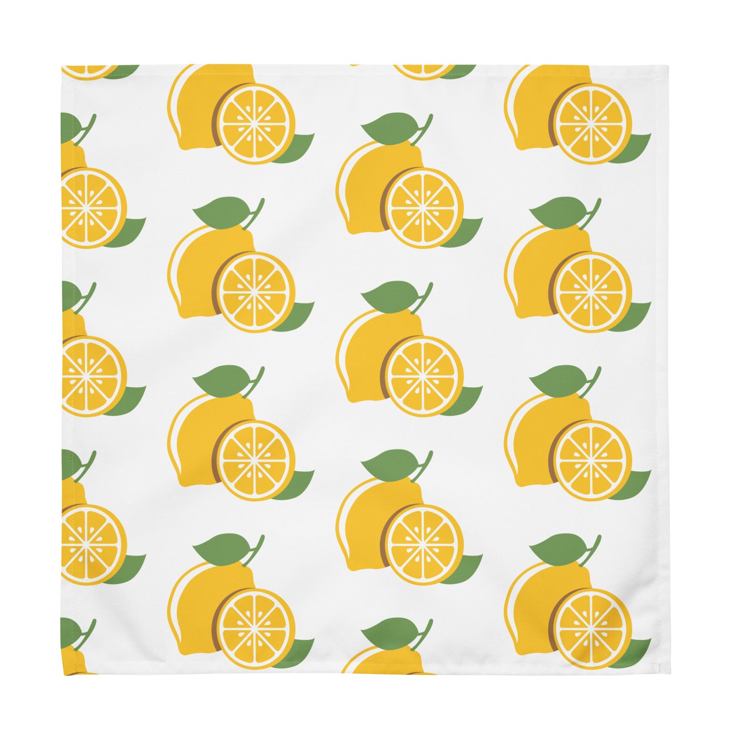 Citrus Lemon Bliss Cloth Summer Napkin Set