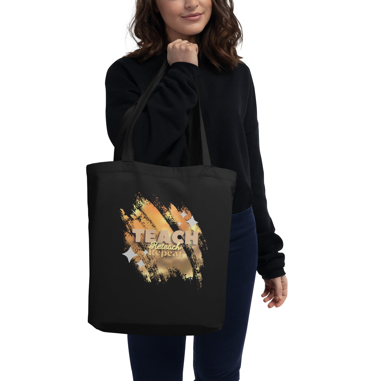 Teach Reteach Repeat Tote Bag