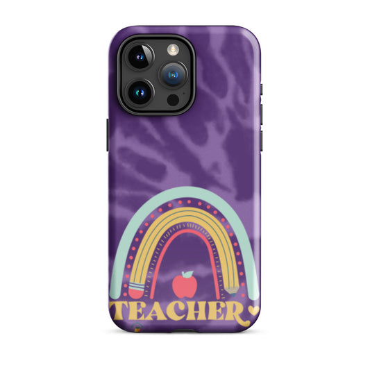 Teacher Tough Case for iPhone®13-15pro max