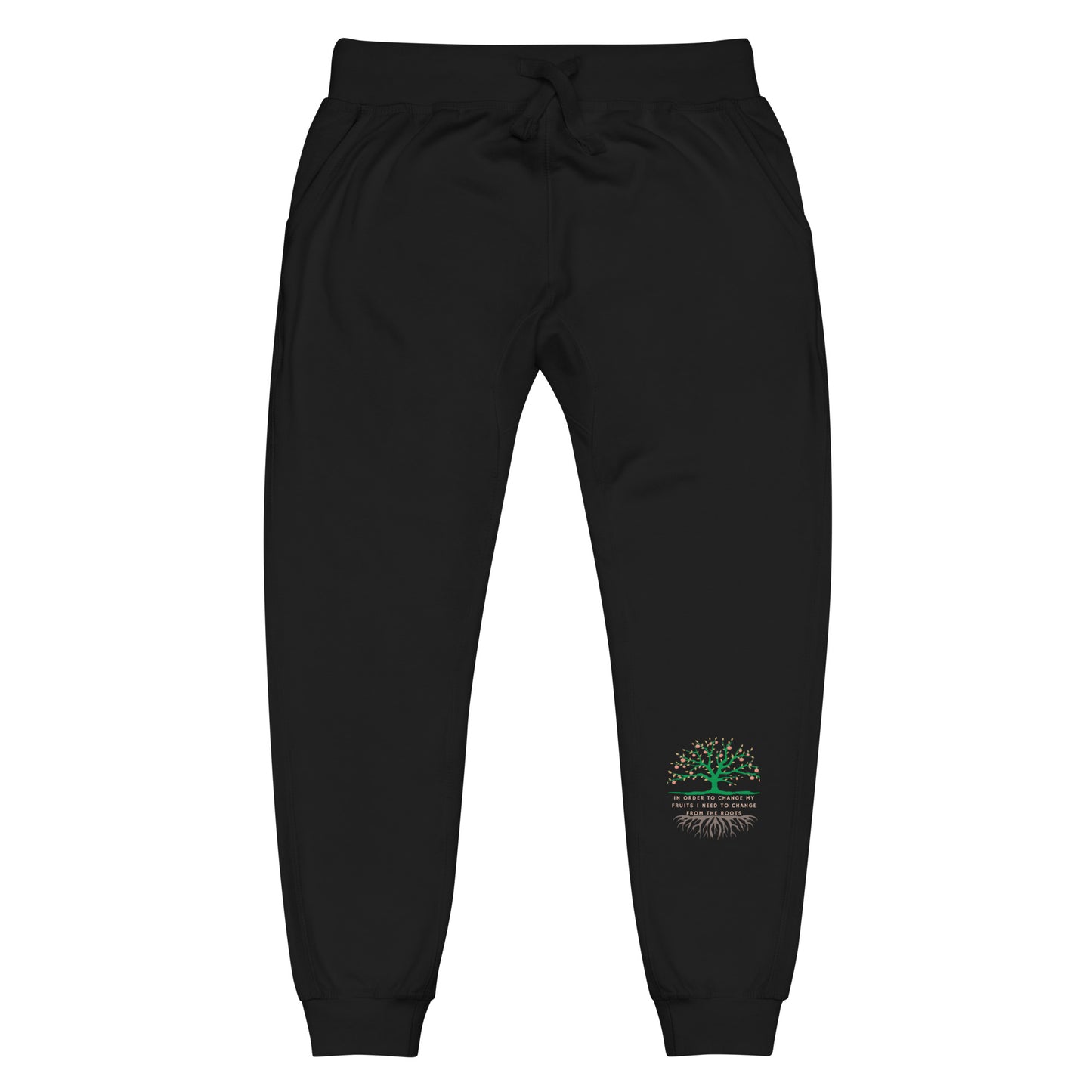 From-the-roots fleece sweatpants