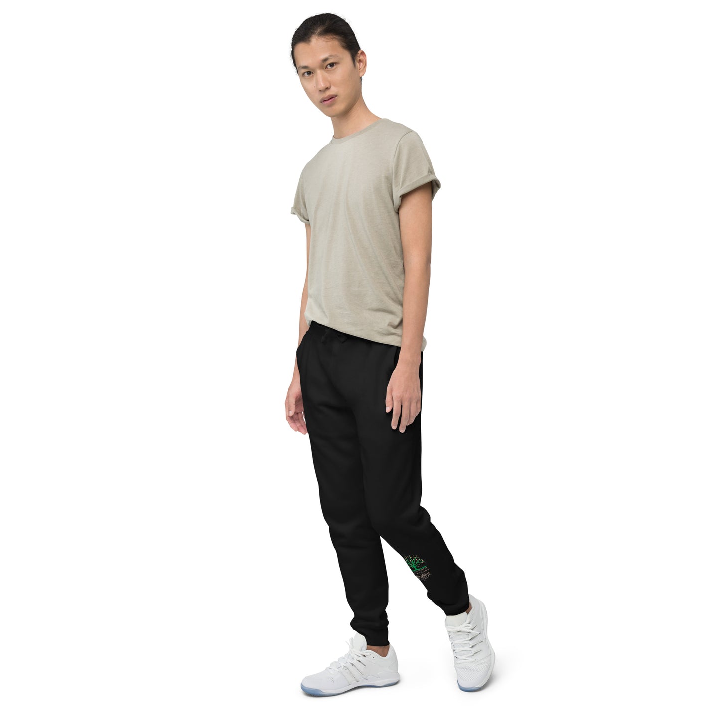 From-the-roots fleece sweatpants