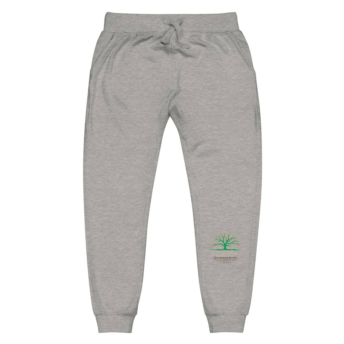 From-the-roots fleece sweatpants