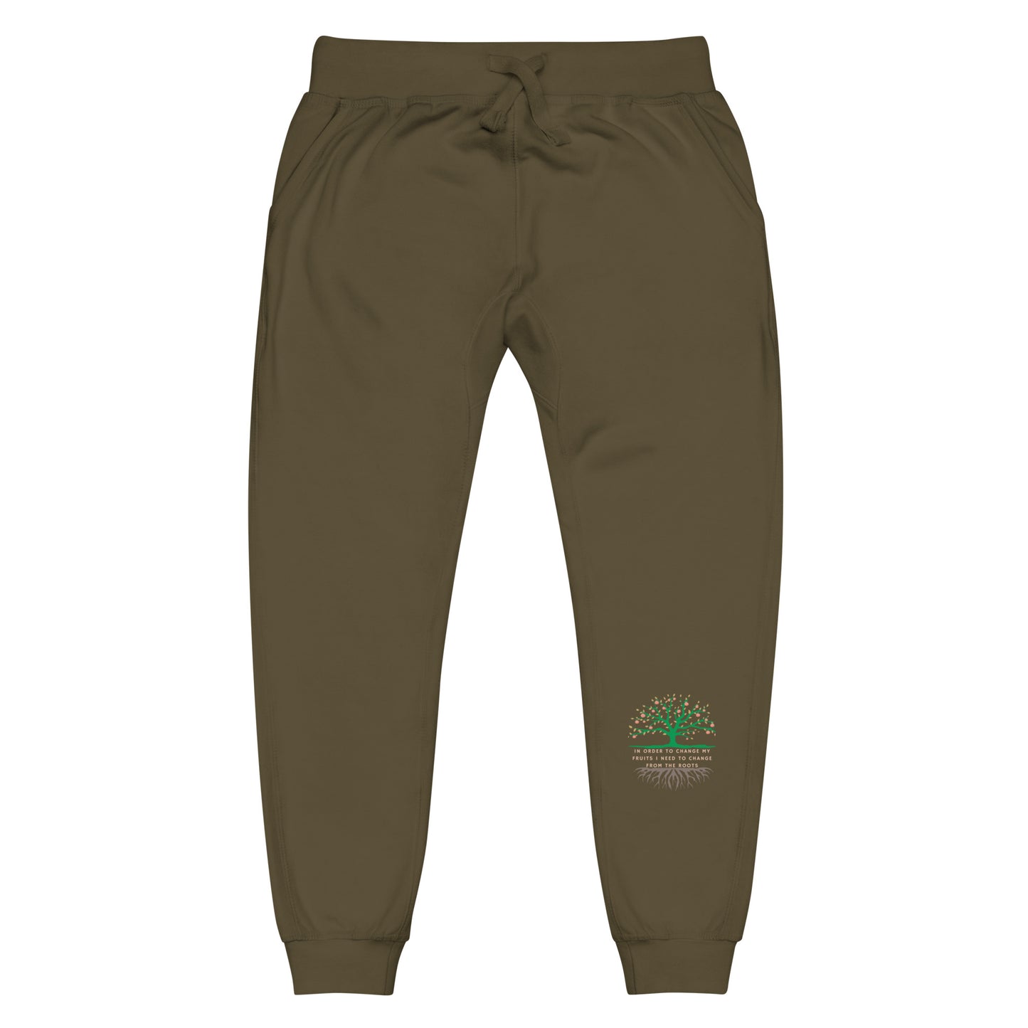 From-the-roots fleece sweatpants