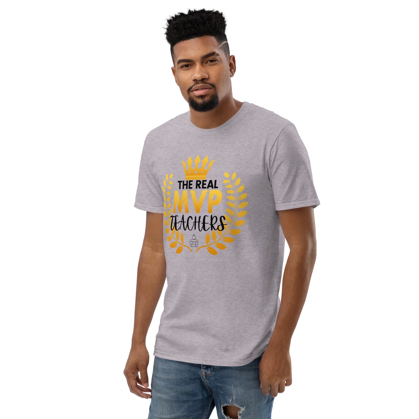 The Real MVP TEACHER Short-Sleeve T-Shirt