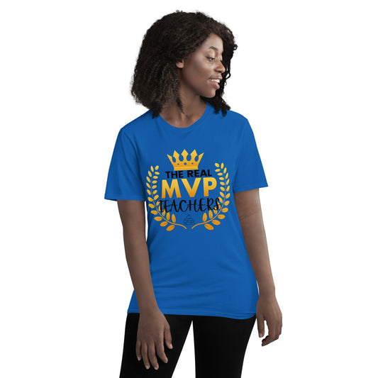 The Real MVP TEACHER Short-Sleeve T-Shirt