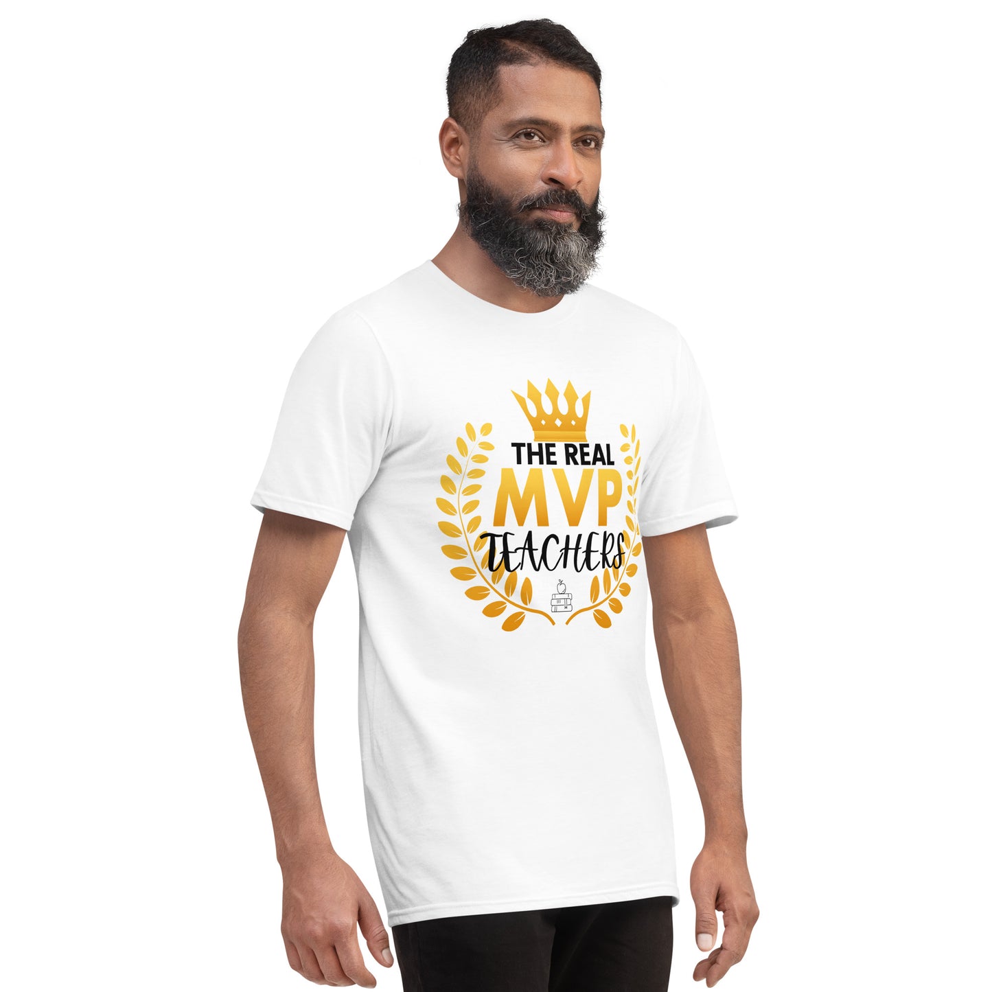 The Real MVP TEACHER Short-Sleeve T-Shirt