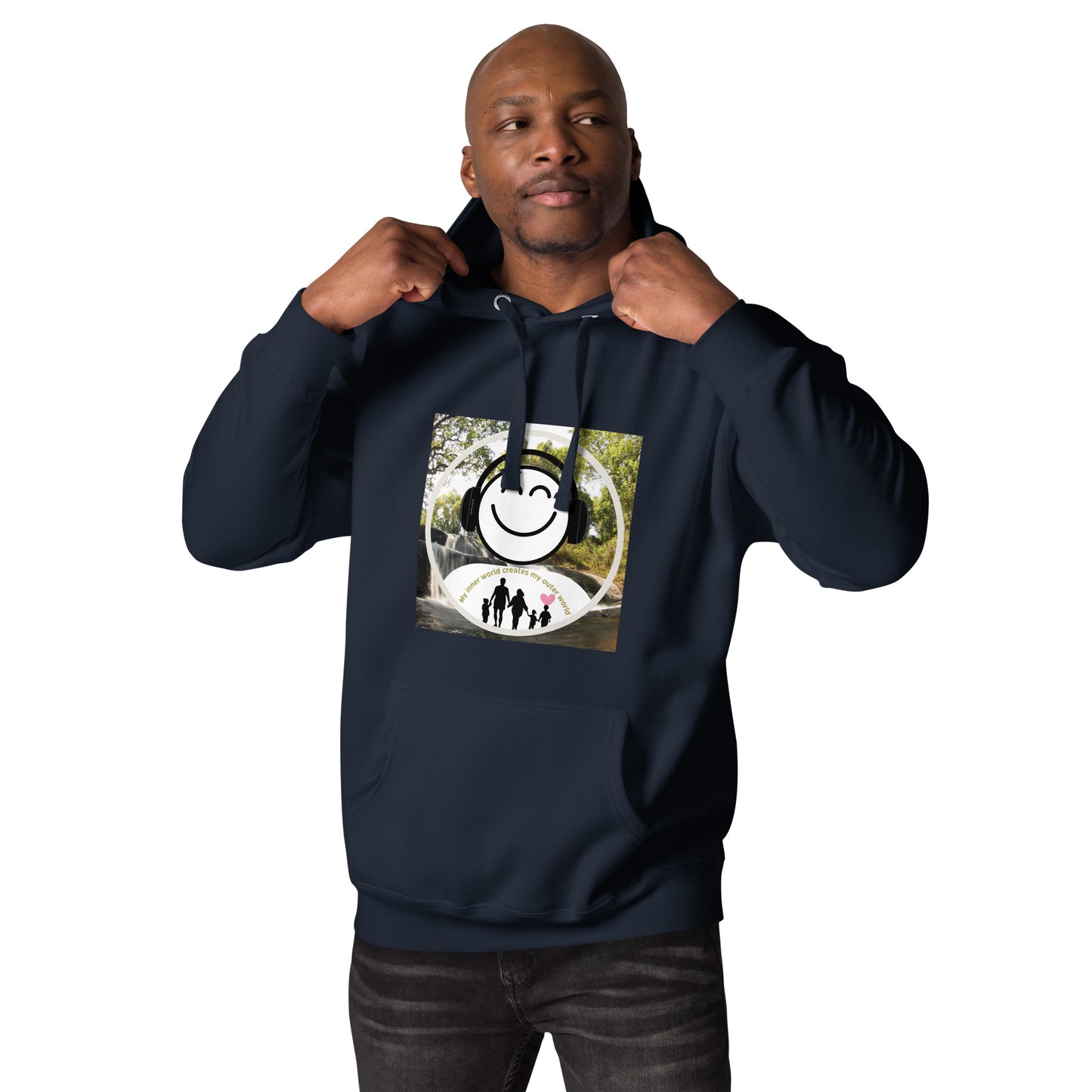 Family Headphone Guy Hoodie: Find Your Happy Place