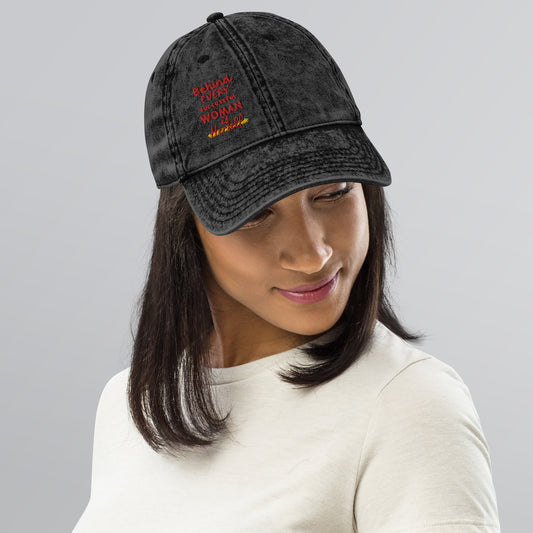 Successful Women Vintage Cotton Twill Cap